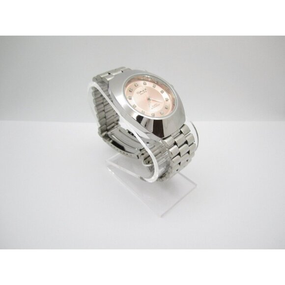 Women Qmax Quartz WR Analog 38mm Round Watch (H165) "New Battery" - Picture 4 of 10